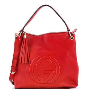 Gucci Large Soho Convertible Hobo Leather